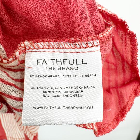 Faithful the Brand Amalfi Off Shoulder Mini Dress Size 8 (Small Flaw)‎ - Picture 10 of 14